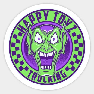 Happy Toyz Trucking Sticker